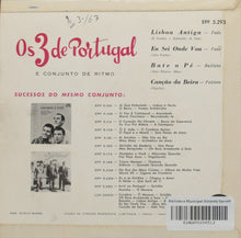 Load image into Gallery viewer, Os 3 De Portugal : Os 3 De Portugal (7", EP)