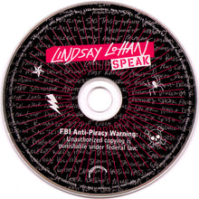 Load image into Gallery viewer, Lindsay Lohan : Speak (CD, Album, Enh)