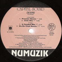 Load image into Gallery viewer, Capital Sound : Desire (12", Maxi)