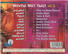 Load image into Gallery viewer, Various : طبلة ع دي چي = Oriental Belly Dance (Darbouka & Tabla 2) (CD)