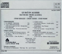 Load image into Gallery viewer, Chab Khaled* - Chab Tahar* - Chab Mami* : Le Rai En Algerie = Rai Music From Algeria (CD, Comp)