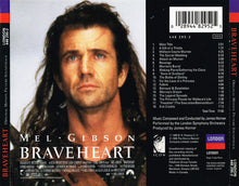 Load image into Gallery viewer, James Horner Performed By London Symphony Orchestra : Braveheart (Original Motion Picture Soundtrack) (CD, Album, RP)