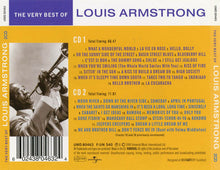Load image into Gallery viewer, Louis Armstrong : The Very Best Of Louis Armstrong (2xCD, Comp)