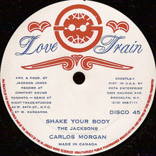 Load image into Gallery viewer, Carlos Morgan (2) : Shake Your Body Down (12")