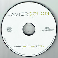 Load image into Gallery viewer, Javier Colon : Come Through For You (CD, Album)