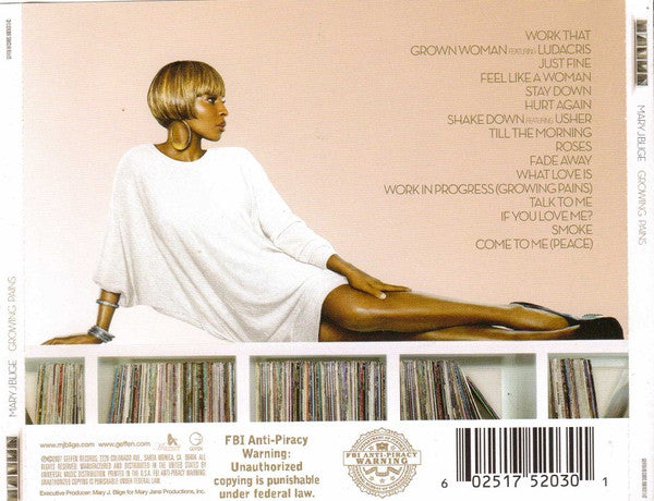 Buy Mary J Blige* : Growing Pains (CD, Album) Online for a great