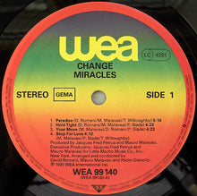 Load image into Gallery viewer, Change : Miracles (LP, Album)