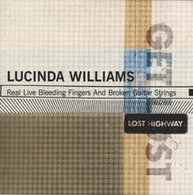 Load image into Gallery viewer, Lucinda Williams : Real Live Bleeding Fingers And Broken Guitar Strings (CD, Single, Promo)