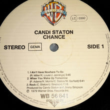 Load image into Gallery viewer, Candi Staton : Chance (LP, Album)