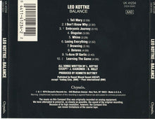 Load image into Gallery viewer, Leo Kottke : Balance (CD, Album, RE)