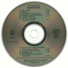 Load image into Gallery viewer, Ry Cooder : Borderline (CD, Album, RE, RP)