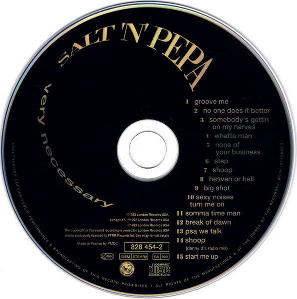 Buy Salt 'N' Pepa : Very Necessary (CD, Album) Online for a great