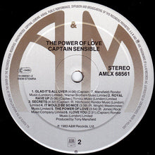 Load image into Gallery viewer, Captain Sensible : The Power Of Love (LP, Album)