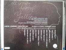 Load image into Gallery viewer, Lamya : Learning From Falling (CD, Advance, Album, Copy Prot., Promo)