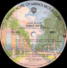 Load image into Gallery viewer, Bonnie Raitt : Home Plate (LP, Album, San)