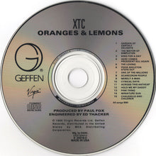 Load image into Gallery viewer, XTC : Oranges & Lemons (CD, Album, RE)