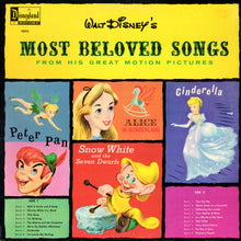Load image into Gallery viewer, Various : Walt Disney's Most Beloved Songs From His Great Motion Pictures (LP, Album, Mono, RP)