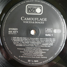 Load image into Gallery viewer, Camouflage : Voices & Images (LP, Album)