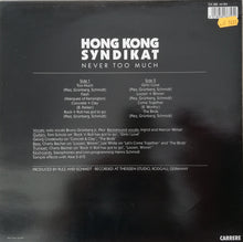 Load image into Gallery viewer, Hongkong Syndikat : Never Too Much (LP, Album)