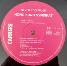 Load image into Gallery viewer, Hongkong Syndikat : Never Too Much (LP, Album)