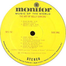 Load image into Gallery viewer, George Abdo And His "Flames Of Araby" Orchestra : The Art Of Belly Dancing (LP, Album, Pre)