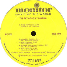 Load image into Gallery viewer, George Abdo And His "Flames Of Araby" Orchestra : The Art Of Belly Dancing (LP, Album, Pre)