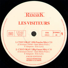 Load image into Gallery viewer, Les Visiteurs : C'est Okay! (Remix) (12", Maxi, Promo)