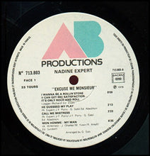 Load image into Gallery viewer, Nadine Expert : Excuse Me Monsieur (LP, Album, Gat)