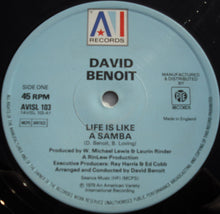 Load image into Gallery viewer, David Benoit : Life Is Like A Samba (12")