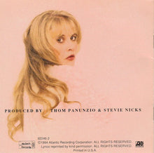 Load image into Gallery viewer, Stevie Nicks : Street Angel (CD, Album)
