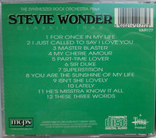 Load image into Gallery viewer, The Rockridge Synthesizer Orchestra : The Synthesizer Rock Orchestra Plays Stevie Wonder Classic Trax (CD)
