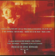 Load image into Gallery viewer, Steve Winwood : Talking Back To The Night (CD, Album, RE)