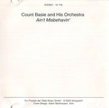 Load image into Gallery viewer, Count Basie & His Orchestra* : Ain't Misbehavin' (CD, Album, RE)