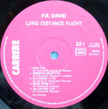 Load image into Gallery viewer, F.R. David : Long Distance Flight (LP, Album)