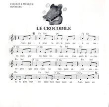 Load image into Gallery viewer, Henri Dès : N°9 Le Crocodile (CD, Album)