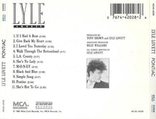 Load image into Gallery viewer, Lyle Lovett : Pontiac (CD, Album)