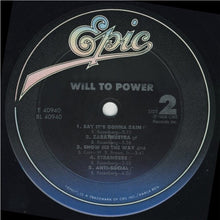 Load image into Gallery viewer, Will To Power : Will To Power (LP, Album, Car)