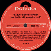 Load image into Gallery viewer, Babla : Babla's Disco Sensation (LP, Album)