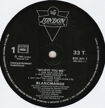 Load image into Gallery viewer, Blancmange : Believe You Me (LP, Album)