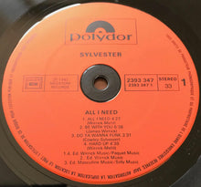 Load image into Gallery viewer, Sylvester : All I Need (LP, Album)