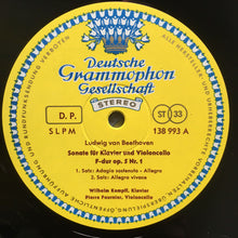Load image into Gallery viewer, Ludwig van Beethoven - Wilhelm Kempff, Pierre Fournier : Gesamtwerk Für Klavier Und Violoncello (3xLP, Ed1 + Box)