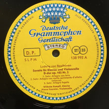 Load image into Gallery viewer, Ludwig van Beethoven - Wilhelm Kempff, Pierre Fournier : Gesamtwerk Für Klavier Und Violoncello (3xLP, Ed1 + Box)