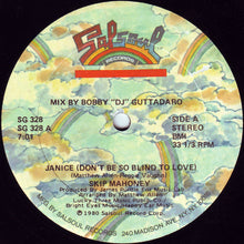 Load image into Gallery viewer, Skip Mahoney : Janice (Don't Be So Blind To Love) (12")
