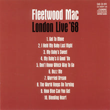Load image into Gallery viewer, Fleetwood Mac : London Live '68 (The Masters) (CD, Album, RE)