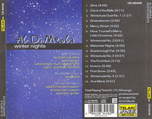 Load image into Gallery viewer, Al Di Meola : Winter Nights (CD, Album)