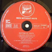 Load image into Gallery viewer, Men Without Hats : Rhythm Of Youth (LP, Album)