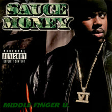 Load image into Gallery viewer, Sauce Money : Middle Finger U. (CD, Album)