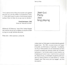 Load image into Gallery viewer, Jean-Luc Ponty : Jazz Long Playing (CD, Album, RE, RM)