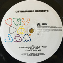 Load image into Gallery viewer, Crydajam : If You Give Me The Love I Want (12", Promo)