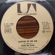 Load image into Gallery viewer, Don McLean : Vincent / Castles In The Air (7", Single, San)